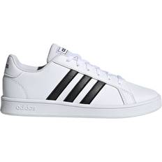 Adidas Junior Grand Court - Cloud White/Core Black/Cloud White