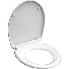 Accessoires de salle de bain SCHÜTTE Abattant WC Duroplast Avec Frein De Chute Et Détachable - Blanc