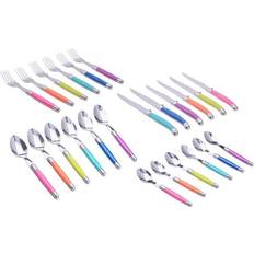 Orange Services de couverts Laguiole Ambiance Service de couverts 24pcs