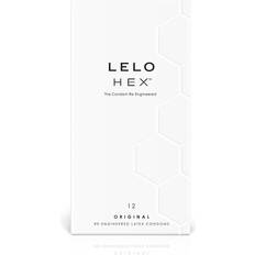 Extra fin Préservatifs LELO Préservatifs Hex indéchirables (LEHEX) Blanc