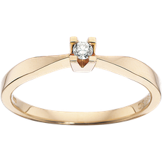 14k - Guld - Vielsesringe Scrouples Kleopatra Ring (0.05ct) - Gold/Diamond