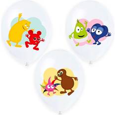 Babblarna ballonger Latex Ballon Babblarna 6-pack