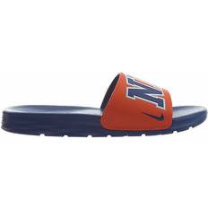 Nike Benassi Solarsoft NBA - Brilliant Orange/Flat Silver/Rush Blue/Rush Blue