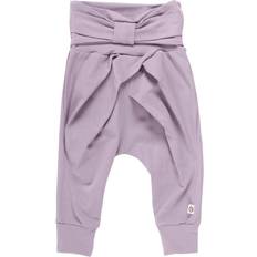 Bebisar - Haremsbyxor Barnkläder Müsli Cozy Me Bow Pants - Ash (1535062300)