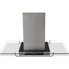 vidaXL Island with LCD Display 90cm, Grigio