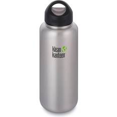 Argent - Lave-vaisselle Sécurisé Gourdes klean-kanteen bouteille en inox 1182 ml - Large goulot Gourde 1.18L