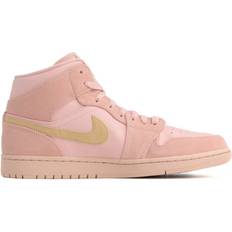 Nike Air Jordan 1 Mid SE M - Coral Stardust/Club Gold