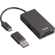 Hama USB 2.0 OTG Hub / Card Reader (54141)