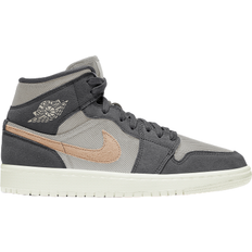 Nike Air Jordan 1 Mid W - Iron Grey/Light Solar Flare Heather/White Onyx