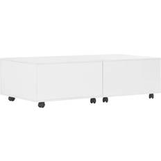 Roulettes Tables Basses vidaXL - Table Basse 60x120cm