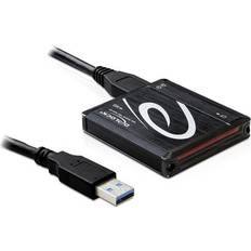 DeLock USB 3.0 Card Reader All in 1 lettore di schede USB 3.2 Gen 1 (3.1 Gen 1) Nero