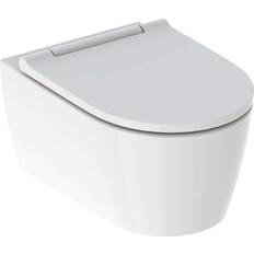 420.0 mm Waters Geberit One Wand-WC Tiefspüler wandhängend, TurboFlush, mit WC-Sitz mit Absenkautomatik