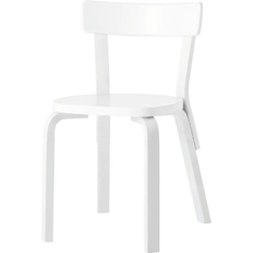 Bianco sedie da Cucina Artek 69 Sedia da Cucina 76cm