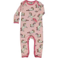Småfolk Bodysuit Enhörning - Coral Blush