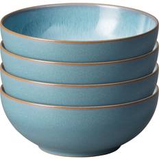 Denby Azure Haze Coupe Soup Bowl 17cm 4pcs 0.82L