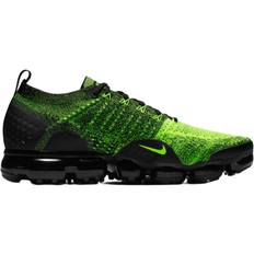 Nike Air VaporMax Flyknit 2 Volt Black