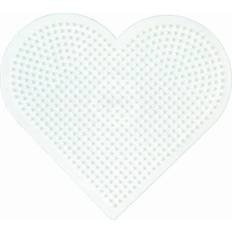 Plástico Cuentas Hama Beads Midi Pearl Plate Heart 381233