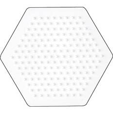 Hama hexagon Hama Beads Midi Bead Plate Hexagon 381223