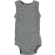 Uld body uden ærmer Joha Sleeveless Body - Grey Melange (62887-122-15110)