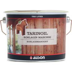 Brun - Utomhusfärger Målarfärg Auson Roslags Träskydd Mahogany 3L