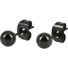 Astrid & Agnes Zero Earrings - Black