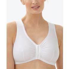 Glamorise Front Close T-Back Comfort Bra - White