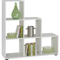 Ruote Scaffali per libri FMD 428751 Scaffale per libri 106.5cm