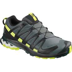 Schnellschnürung Trekkingschuhe Salomon XA Pro 3D V8 GTX M - Urban Chic/Black/Lime Punch