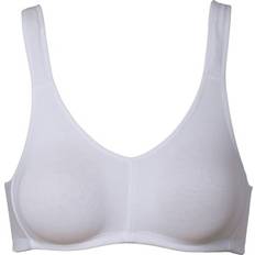 Trofé Bygellös Kläder Trofé Comfort Lounge Bra - White