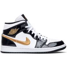 Nike air mid NIKE Air Jordan 1 Mid SE M - Black/White/Metallic Gold