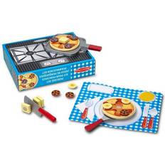 Melissa & Doug Role Playing Toys Melissa & Doug Flip & Serve Pancake Set Wooden Play Food