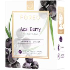 Sin Aceite Mineral Mascarillas Faciales Foreo Acai Berry Mask 6-pack