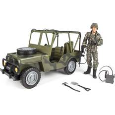 Lekesett Military Four Wheel Drive with Action Figure