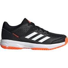 37⅓ Ketsjersportsko Børnesko adidas Junior Court Stabil - Core Black/Footwear White/Solar Orange