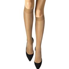 Wolford Satin Touch 20 KneeHighs - Caramel