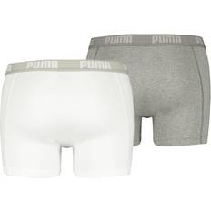 Puma boxer shorts Puma Boxer Shorts 2-pack - White/Grey Melange