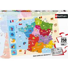 NATHAN Map of France 250 Pieces 86875