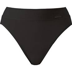 Elastic High Waist Brief - Black