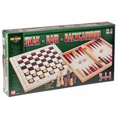 Skak backgammon Vini Game 3 in 1 Skak Dam Backgammon