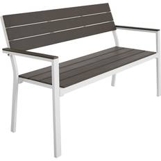 Aluminium Garden Benches Garden & Outdoor Furniture tectake Line Garden Bench