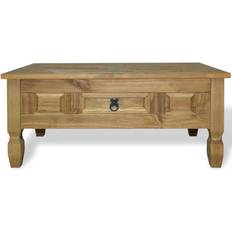 vidaXL Mexican Pine Coffee Table 60x100cm