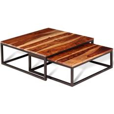 vidaXL 243961 2-pack Soffbord 70x70cm 2st