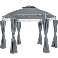 Metall Paviljonger tectake Siana Luxury Garden Pavillon