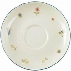 Seltmann Weiden Marie-Luise Scattered Flower Blue Rim Saucer Plate 15cm