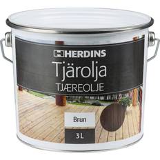 Tjärolja Herdins - Tjär-olja Brun 3L