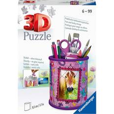 Tiere 3D-Puzzles Ravensburger Utensil Horses Pen Box 54 Pieces