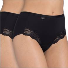 Sloggi romance maxi Sloggi Romance Maxi Brief 2-pack - Black