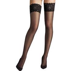 Satin Touch 20 Stay-Up - Black