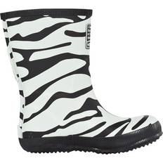 Turkosa Gummistövlar Barnskor Viking Classic Indie Zebra - Black/White
