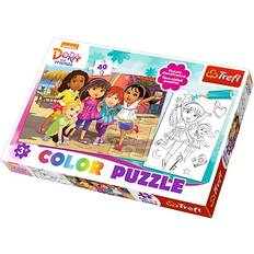 Puzzles zum Selbermalen Trefl Dora